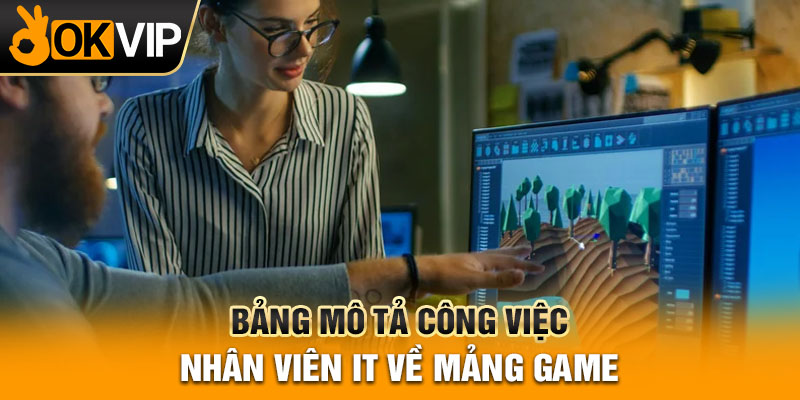 Mô tả công việc phát triển ứng dụng