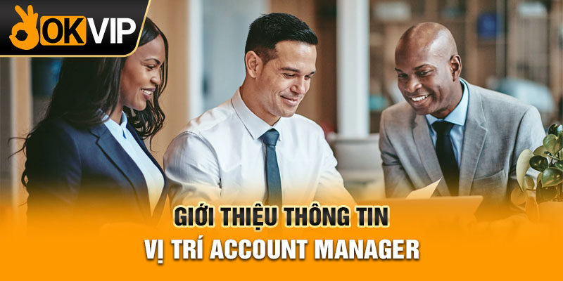Giới thiệu thông tin vị trí Account Manager