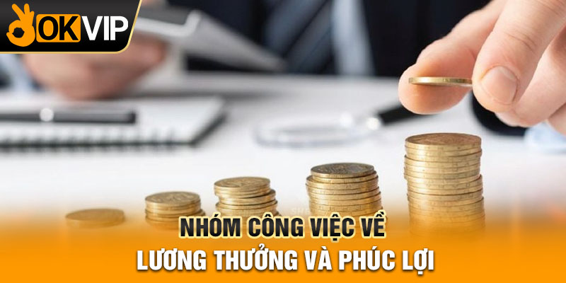 Nhóm công việc về lương thưởng và phúc lợi